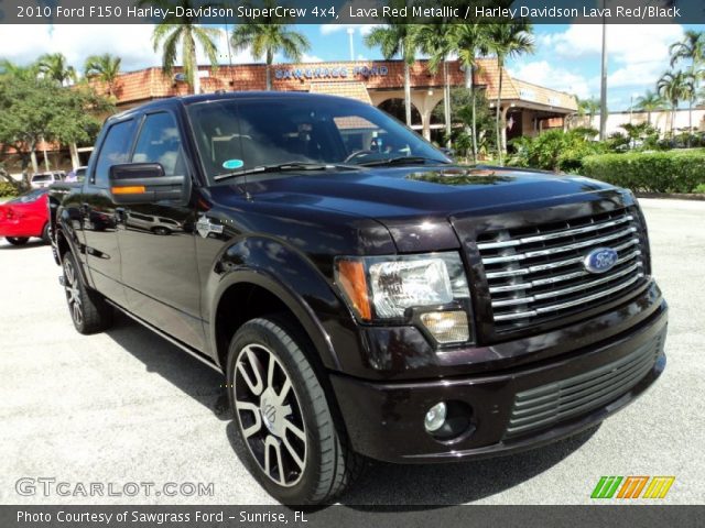 2010 Ford F150 Harley-Davidson SuperCrew 4x4 in Lava Red Metallic