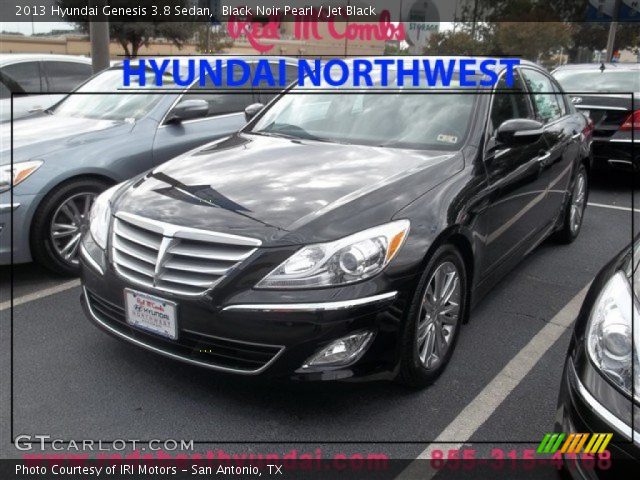 2013 Hyundai Genesis 3.8 Sedan in Black Noir Pearl