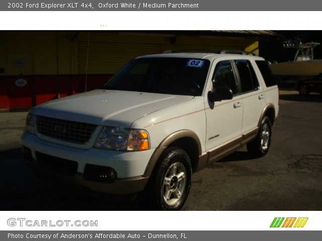 2002 Ford Explorer XLT 4x4 in Oxford White