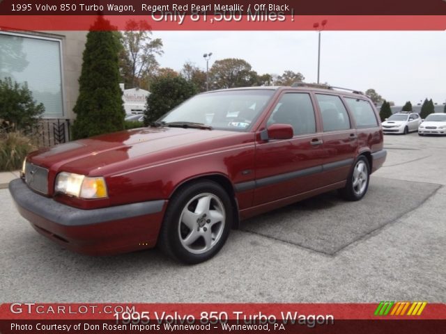 1995 Volvo 850 Turbo Wagon in Regent Red Pearl Metallic