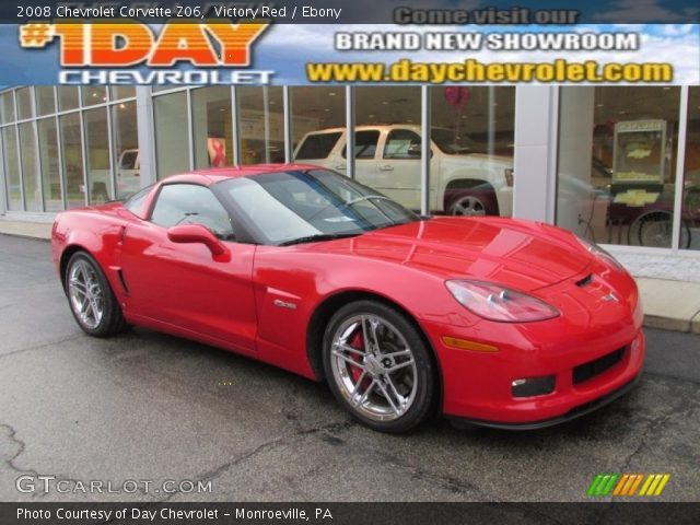 2008 Chevrolet Corvette Z06 in Victory Red