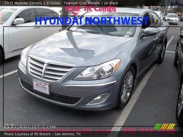 2013 Hyundai Genesis 3.8 Sedan in Titanium Gray Metallic