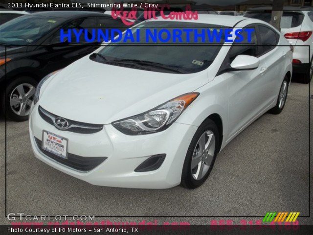 2013 Hyundai Elantra GLS in Shimmering White