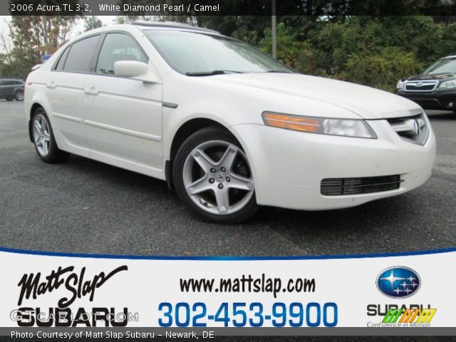 2006 Acura TL 3.2 in White Diamond Pearl