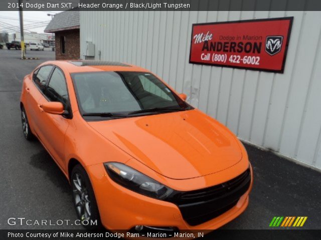 2014 Dodge Dart SXT in Header Orange