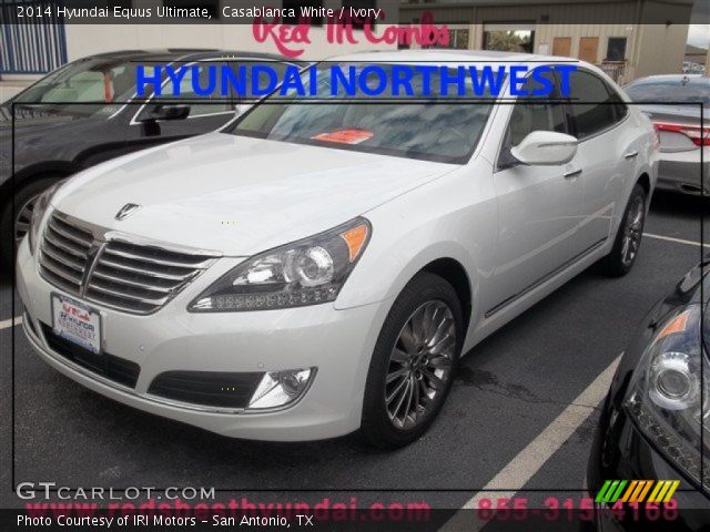 2014 Hyundai Equus Ultimate in Casablanca White