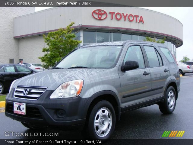 2005 Honda CR-V LX 4WD in Pewter Pearl