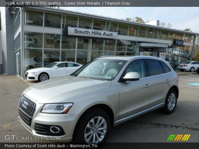 2014 Audi Q5 2.0 TFSI quattro in Cuvee Silver Metallic