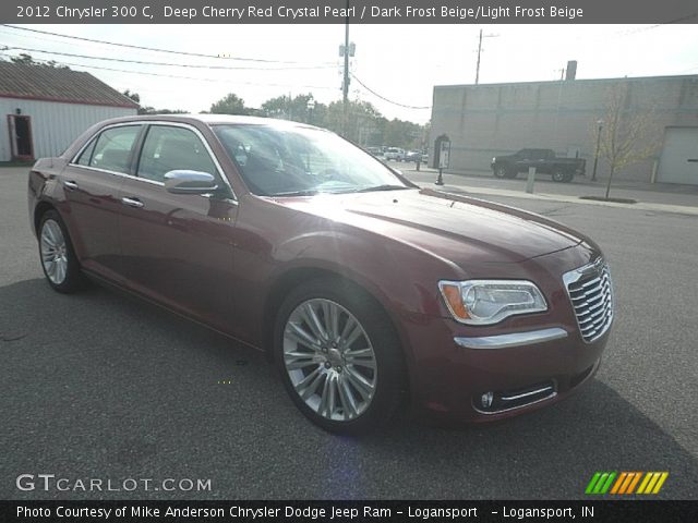 2012 Chrysler 300 C in Deep Cherry Red Crystal Pearl