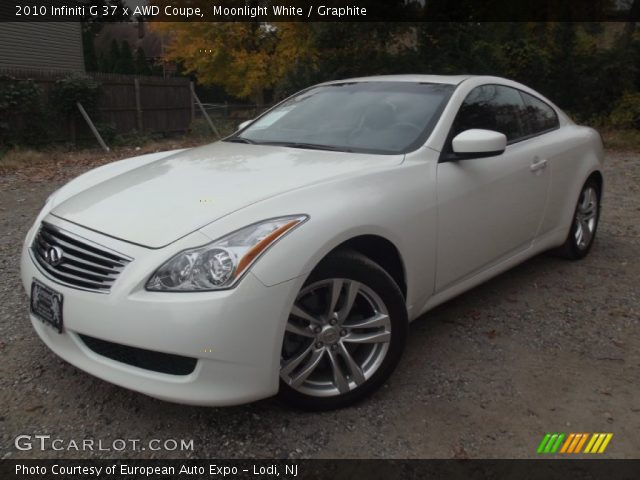 2010 Infiniti G 37 x AWD Coupe in Moonlight White