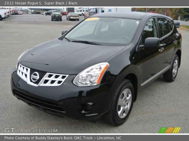 2012 Nissan Rogue S in Super Black