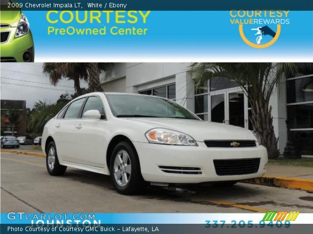 2009 Chevrolet Impala LT in White