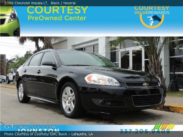 2009 Chevrolet Impala LT in Black