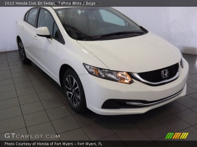 2013 Honda Civic EX Sedan in Taffeta White