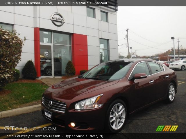 2009 Nissan Maxima 3.5 SV in Tuscan Sun Metallic