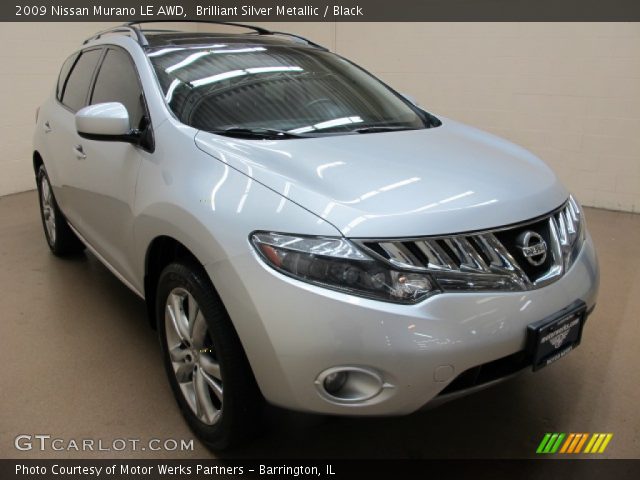 2009 Nissan Murano LE AWD in Brilliant Silver Metallic