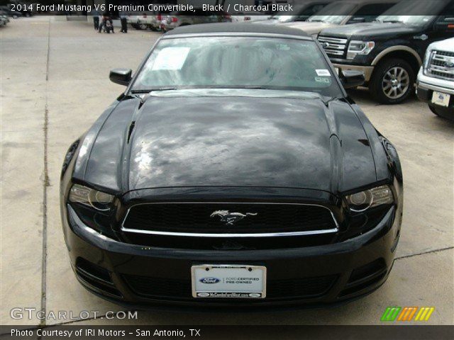 2014 Ford Mustang V6 Premium Convertible in Black