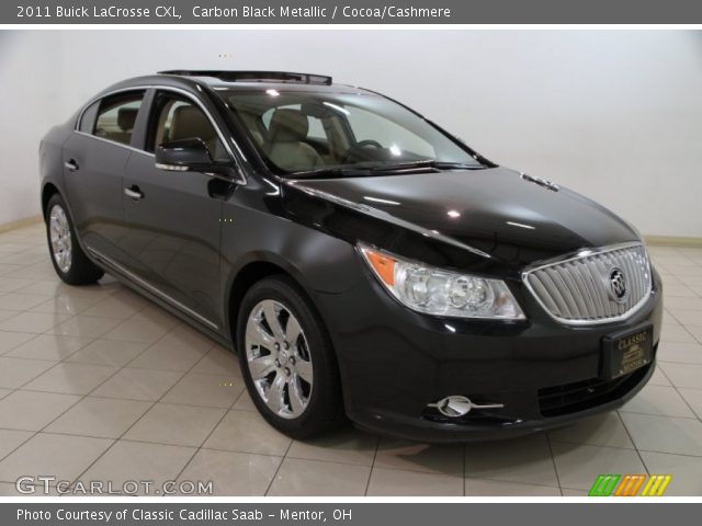 2011 Buick LaCrosse CXL in Carbon Black Metallic