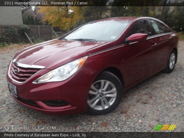 2011 Hyundai Sonata GLS in Venetian Red