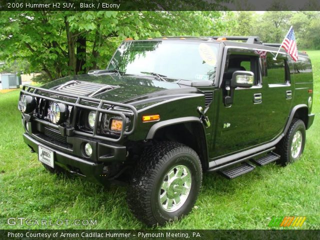 2006 Hummer H2 SUV in Black
