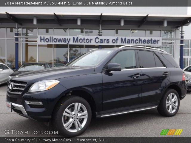 2014 Mercedes-Benz ML 350 4Matic in Lunar Blue Metallic