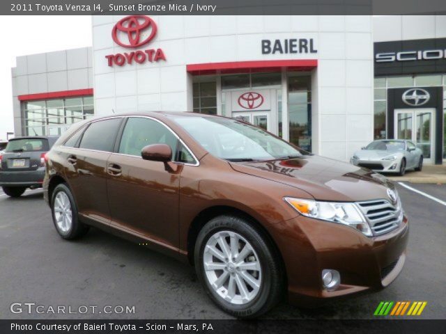 2011 Toyota Venza I4 in Sunset Bronze Mica