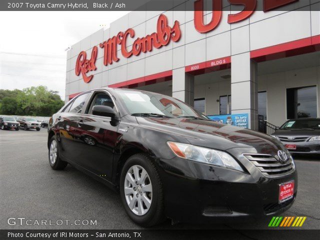 2007 Toyota Camry Hybrid in Black