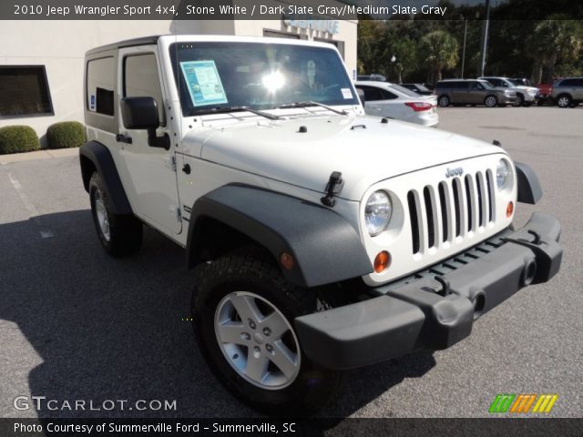 2010 Jeep Wrangler Sport 4x4 in Stone White