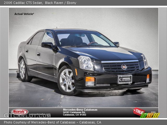 2006 Cadillac CTS Sedan in Black Raven