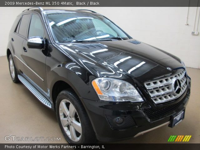 2009 Mercedes-Benz ML 350 4Matic in Black