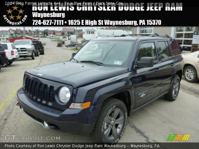 2014 Jeep Patriot Latitude 4x4 in True Blue Pearl