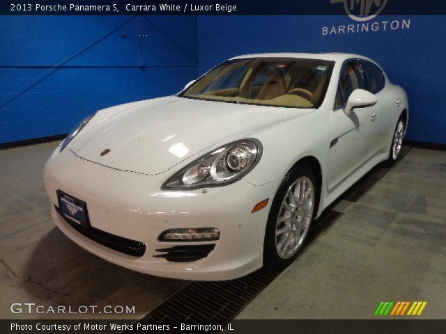 2013 Porsche Panamera S in Carrara White