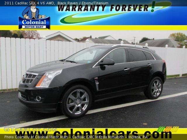 2011 Cadillac SRX 4 V6 AWD in Black Raven