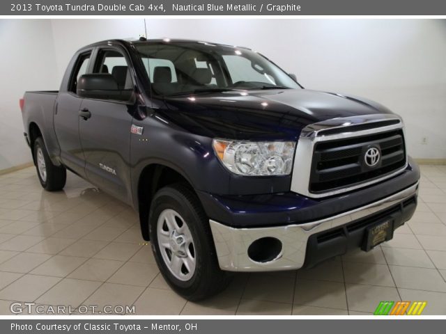 2013 Toyota Tundra Double Cab 4x4 in Nautical Blue Metallic
