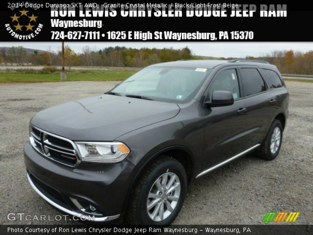2014 Dodge Durango SXT AWD in Granite Crystal Metallic