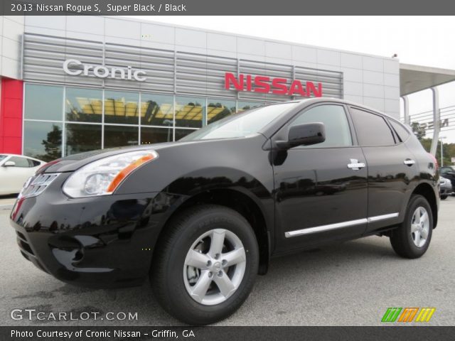 2013 Nissan Rogue S in Super Black