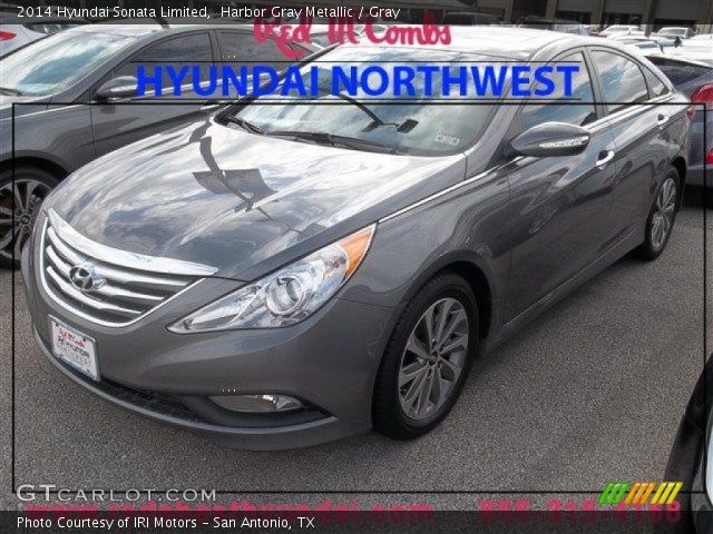 2014 Hyundai Sonata Limited in Harbor Gray Metallic