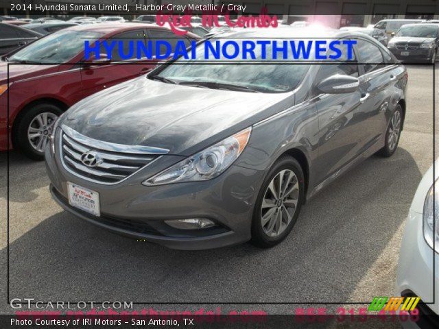 2014 Hyundai Sonata Limited in Harbor Gray Metallic