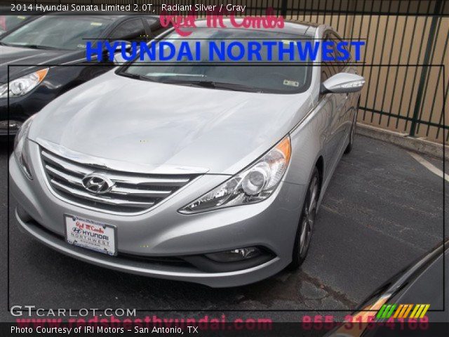 2014 Hyundai Sonata Limited 2.0T in Radiant Silver