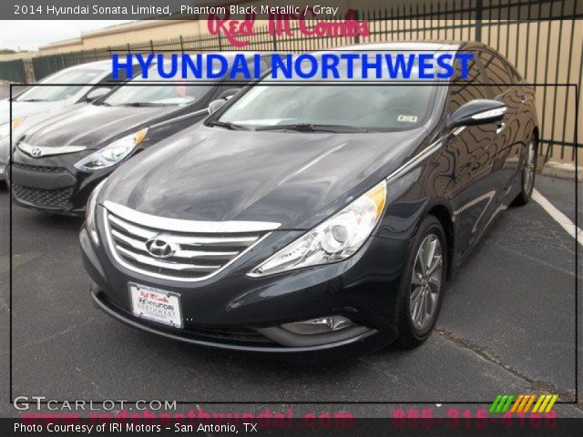 2014 Hyundai Sonata Limited in Phantom Black Metallic