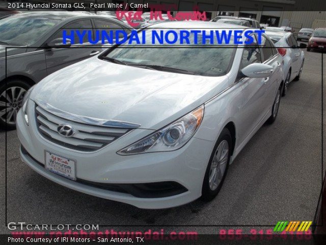 2014 Hyundai Sonata GLS in Pearl White