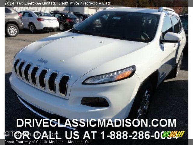 2014 Jeep Cherokee Limited in Bright White