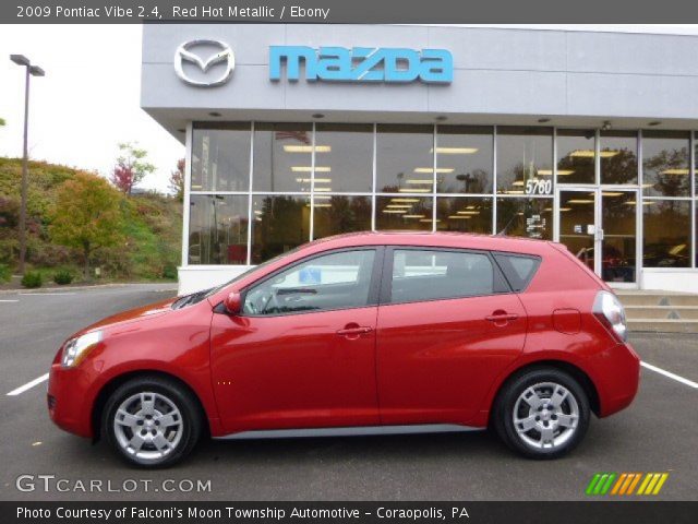 2009 Pontiac Vibe 2.4 in Red Hot Metallic