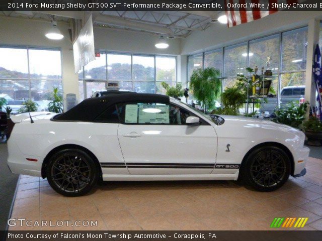 2014 Ford Mustang Shelby GT500 SVT Performance Package Convertible in Oxford White