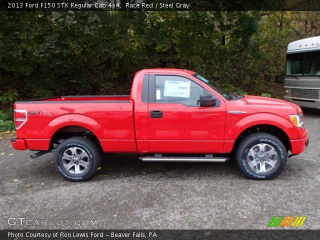 2013 Ford F150 STX Regular Cab 4x4 in Race Red