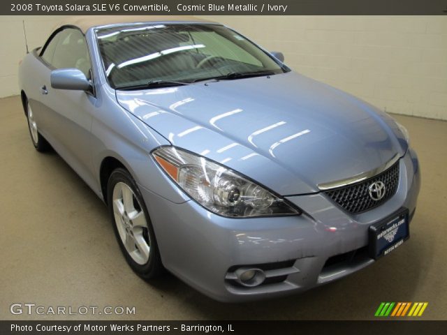 2008 Toyota Solara SLE V6 Convertible in Cosmic Blue Metallic