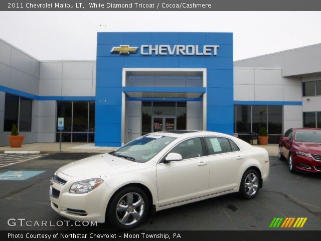 2011 Chevrolet Malibu LT in White Diamond Tricoat