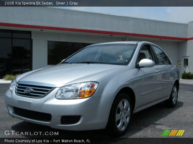 2008 Kia Spectra EX Sedan in Silver