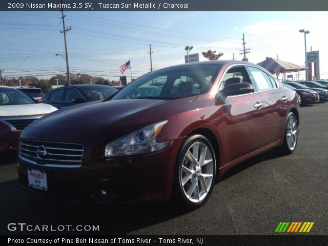 2009 Nissan Maxima 3.5 SV in Tuscan Sun Metallic