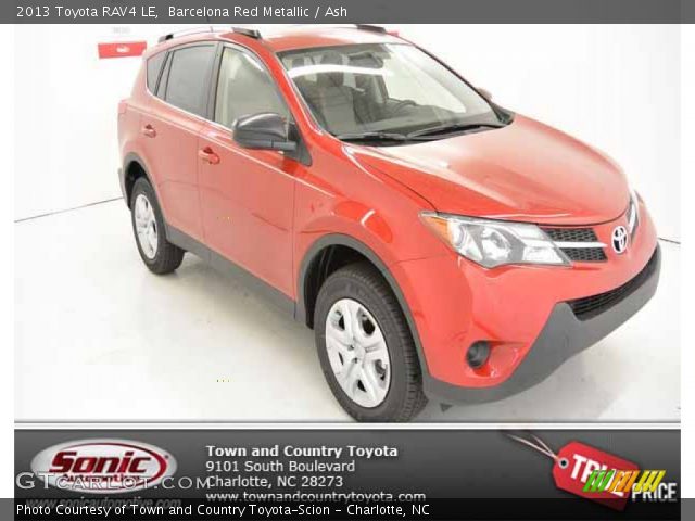 2013 Toyota RAV4 LE in Barcelona Red Metallic